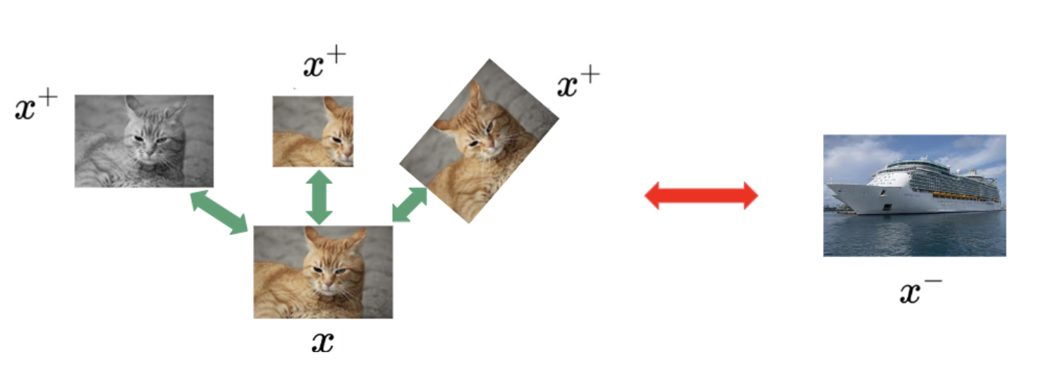 Contrastive learning setting